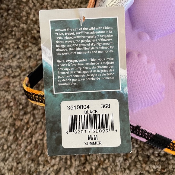 Eidon Floral Push-up Bikini Top (NWT) - Picture 3 of 3